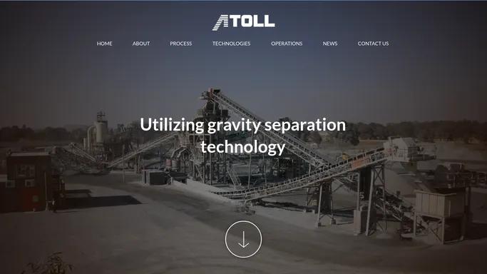 Atoll Metal Recovery, metal recovery services, metallurgical processors,mining,aggregate,gravel