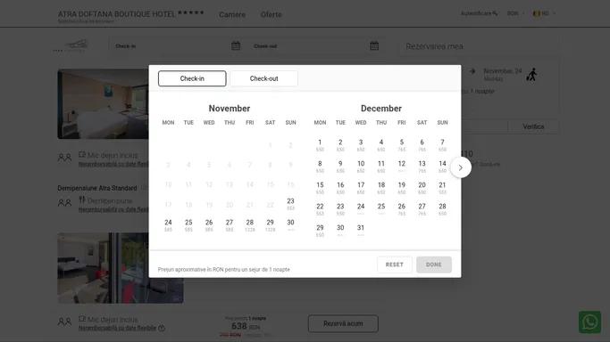 ATRA DOFTANA BOUTIQUE HOTEL Comuna Valea Doftanei - Sistemul oficial de rezervare - Confirmare instantanee