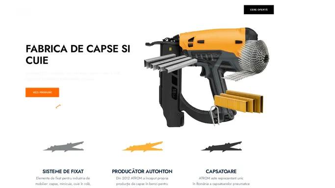 ATROM – fabrica de capse si cuie – Fabrica de capse si cuie
