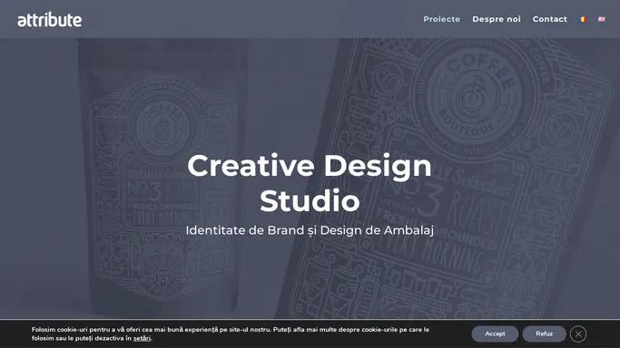 Proiecte | Attribute Creative | Graphic Design Studio in Iasi