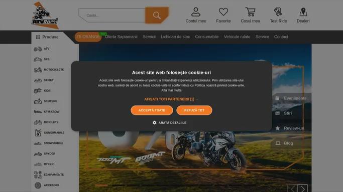 ATVRom Timisoara - Magazin ATV Timisoara - Motociclete - Atvrom-timisoara.ro
