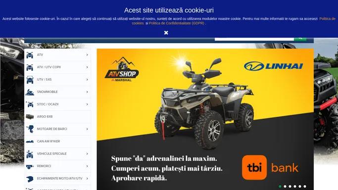 ATVShop - Dealer ATV, UTV, snowmobile, accesorii, echipamente