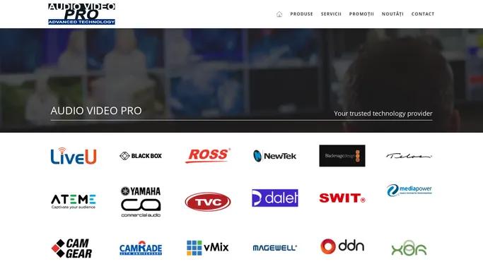 Audio Video Pro | Your trusted broadcast equipment distributor