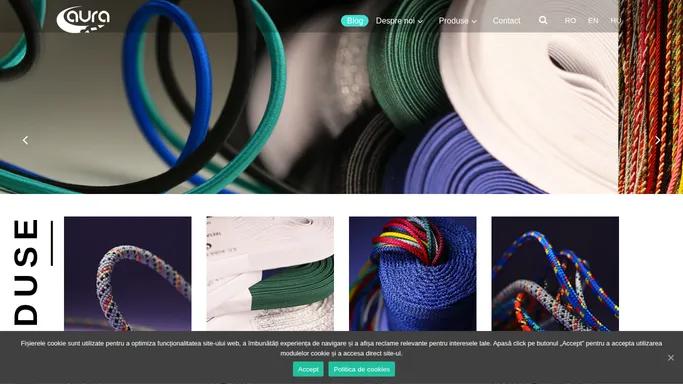 Homepage - Aura - producator pasmanterie
