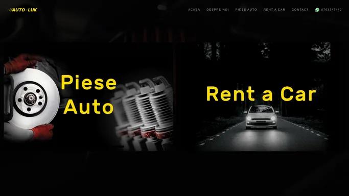 Auto - Luk — Piese auto si Rent a Car