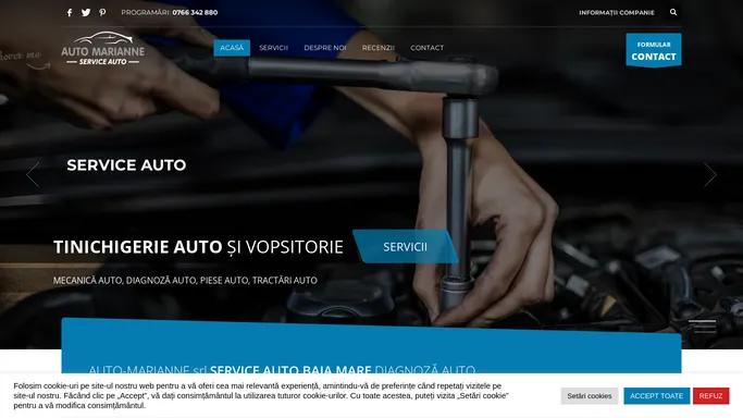 Acasa - SERVICE AUTO - AUTO MARIANNE