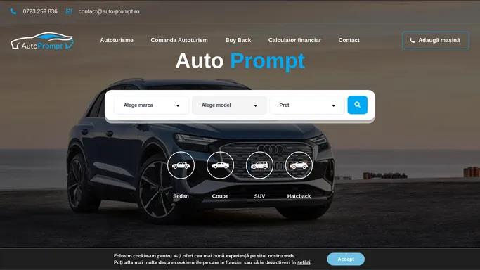 Leasing Auto Prompt - Cea mai variata gama de autoturisme