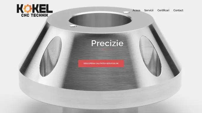 Kokel CNC Technik SRL – Prelucrare mecanica prin aschiere