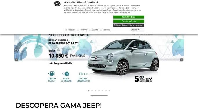 Dealer auto Fiat, Jeep, Alfa Romeo