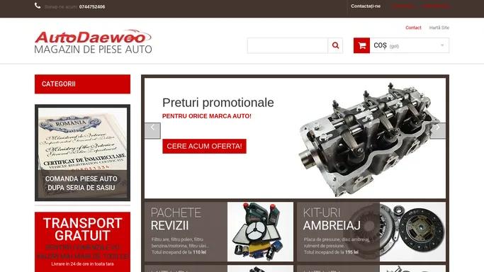 Magazin de piese auto online - AutoDaewoo