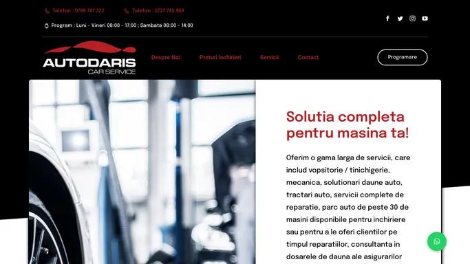 Autodaris - Service Auto Timisoara / Constatare Daune