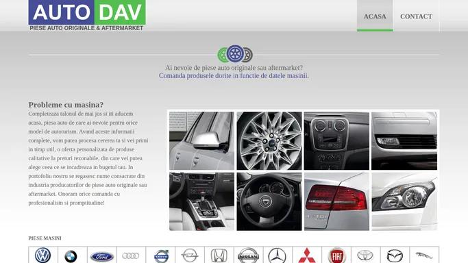 AUTODAV - piese auto originale & aftermarket