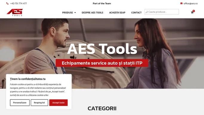 Acasa - AES Tools - Echipamente Service si ITP