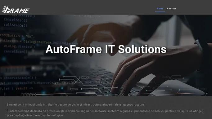 AutoFrame – IT solutions