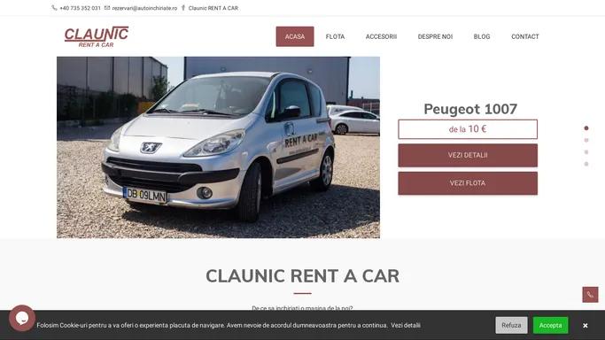 Acasa - CLAUNIC RENT A CAR