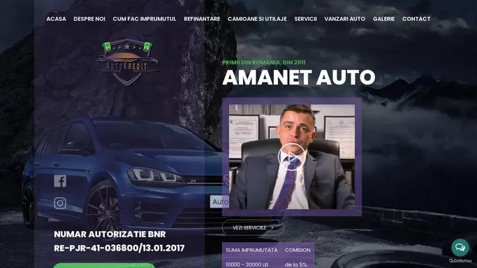 Amanet Auto in 3 pasi. Pleci cu banii cash. Amanet Auto Bucuresti