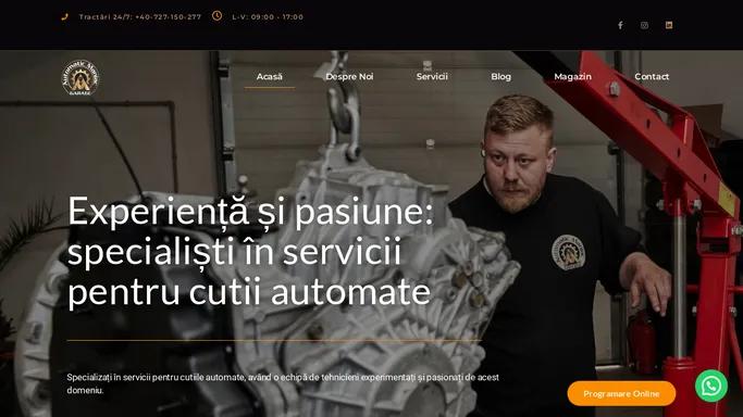 Automatic Maniac Garage – Service si Vanzari Cutii Automate