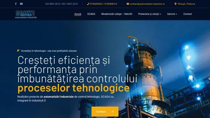 Automatizari Industriale – Ploiesti, Prahova si imprejurimi