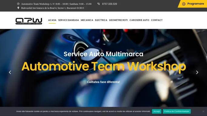 Service Auto Sector 1-Caroserie, Mecanica, Daune Auto | ATW