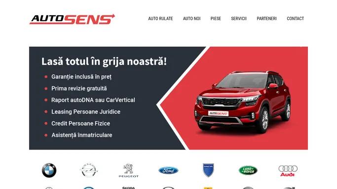 AutoSens: Masini Second Hand cu Istoric Verificat