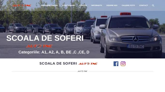 Scoala de soferi AUTOTNC