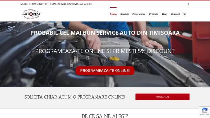 Autovest Garage - Service Auto Timisoara - Solutionari Daune Auto