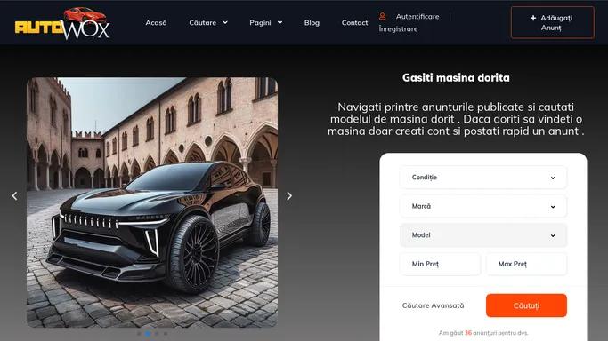Acasa - Anunturi Auto Moto Velo