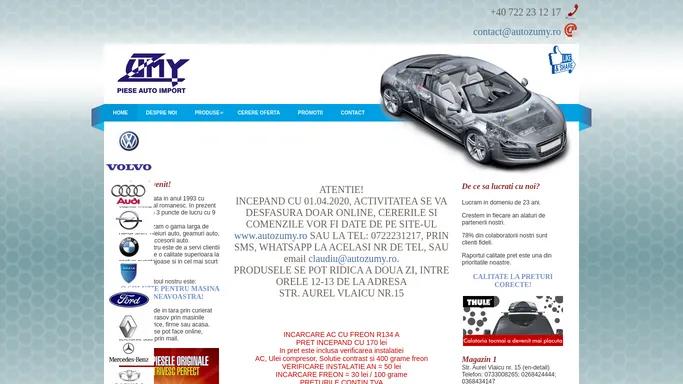 Piese auto | Zumy SV SRL Brasov