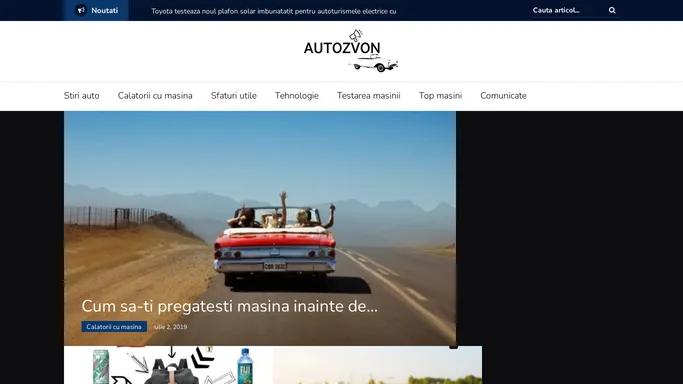 Stiri Auto – Totul din lumea automobilelor – autozvon.ro