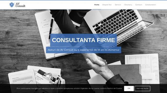 Consultanta Firme in Judetul Mures alaturi de AV Consult