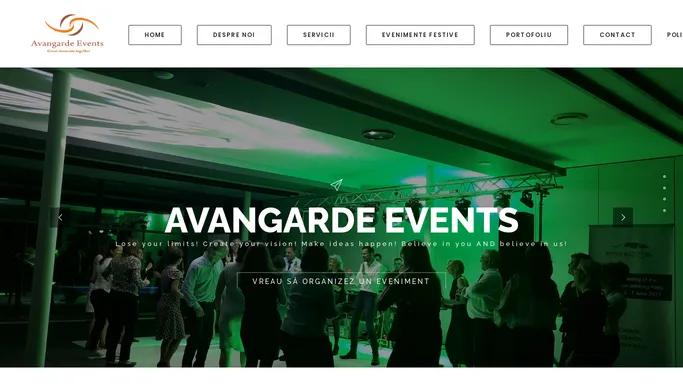 Avangarde Events – Organizare Evenimente