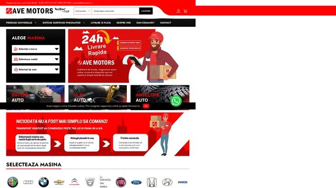 AVE MOTORS MAGAZIN ONLINE PIESE AUTO