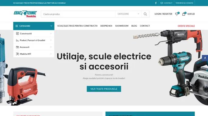 Scule electrice profesionale - Ebac Tehnic