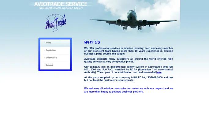 Aviotrade Aircraft Spare Parts supplier