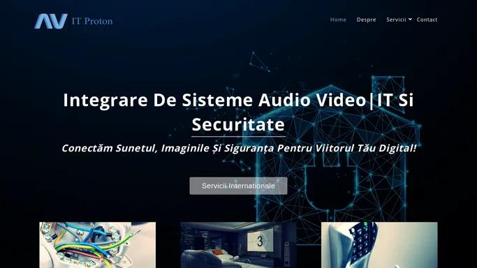 AVIT Proton - Instalatii electrice, audio, video si IT