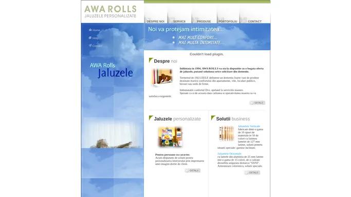 AWA Rolls - Jaluzele