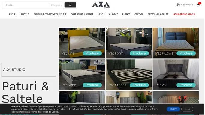 Mobilier la comanda, Magazin online mobila, Showroom - AXA Studio