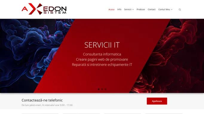 Acasa | AXEDON SISTEM