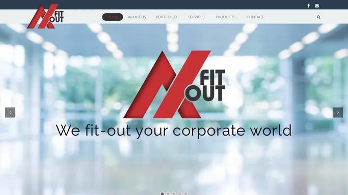 AX fitout | We fit-out your corporate world