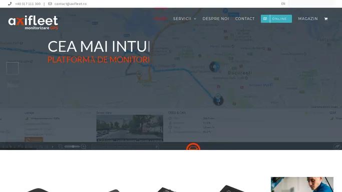 Axifleet – Monitorizare GPS active si vehicule auto – Monitorizare masini si active prin GPS, Urmarire si localizare flote