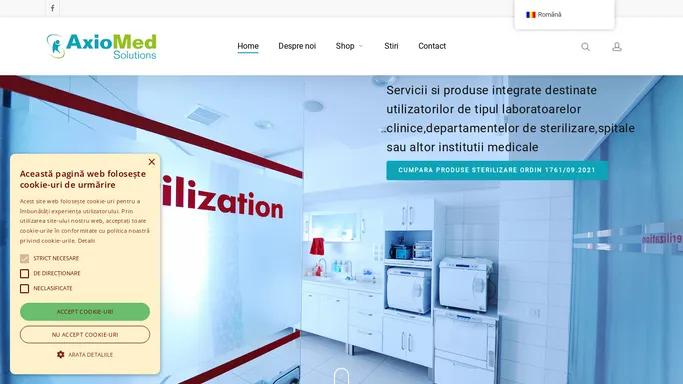 Axiomed Solutions: Provider de echipamente si consumabile medicale