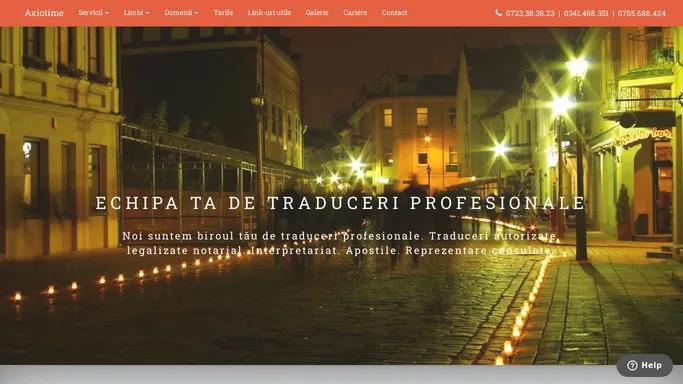 Traduceri Constanta | Axiotime