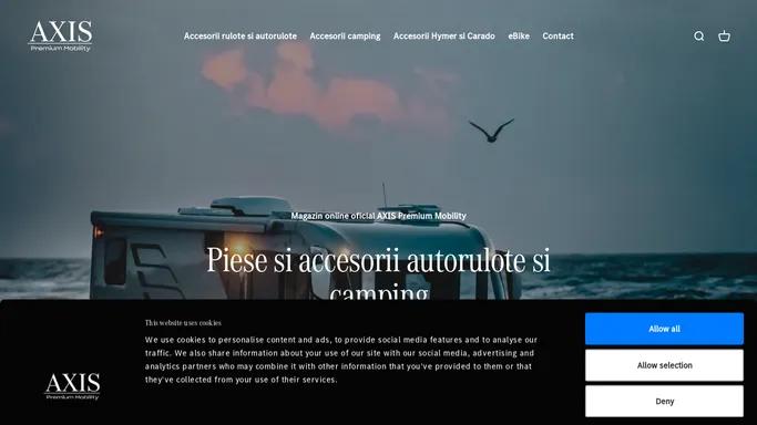 Piese si Accesorii Autorulote si Rulote – Axis Holiday & Mobility