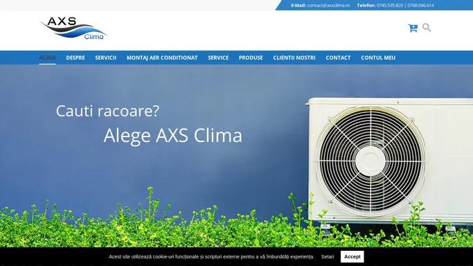 Acasa-AXS Clima - AXS CLIMA