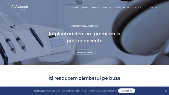 Ayadent - Centrul de tratament stomatologic