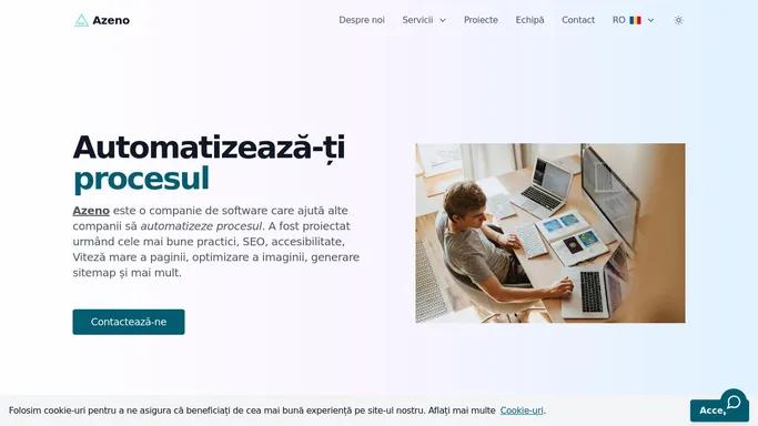 Azeno - Solutii de dezvoltare software web, mobil si SASS