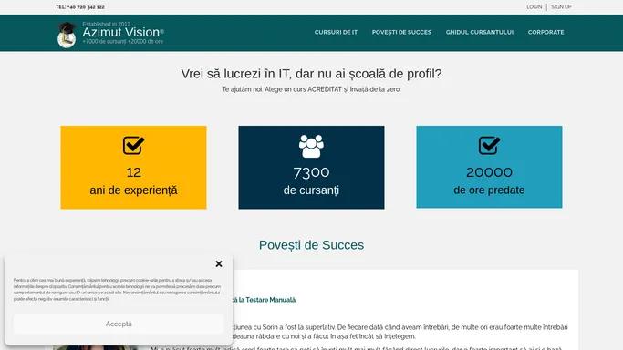 Cursuri de IT - Acreditate de Ministerul Educatiei