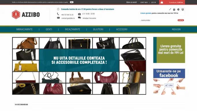 Genti dama | Genti piele si accesori dama magazin online Azzibo