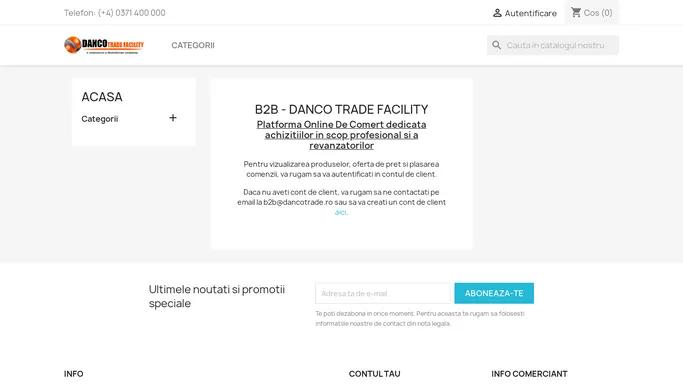 B2B DANCO Trade Facility srl