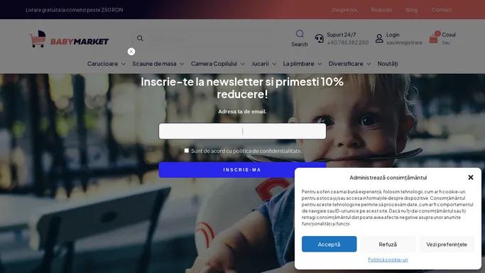 Articole si mobilier pentru bebelusi - BabyMarket